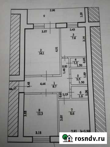 3-комнатная квартира, 62 м², 4/5 эт. на продажу в Мелеузе Мелеуз - изображение 1