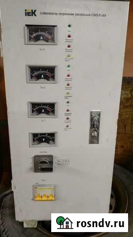 Стабилизатор напряжения трёхфазный сниз-6 ква Нижний Тагил - изображение 1