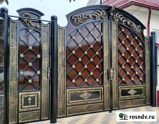 Ворота кованные Аргун - изображение 1