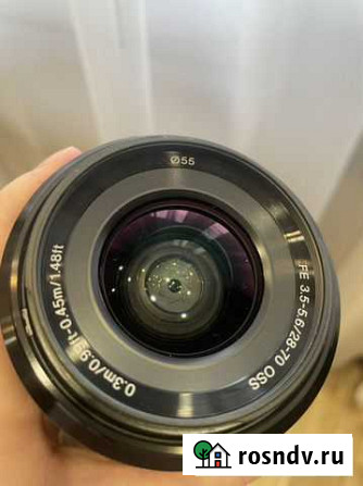 Объектив sony fe f3.5-5.6 28-70 Хабаровск - изображение 1