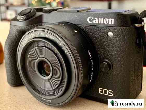 Canon eos m6 mark ii с обьективом 22mm F2 Геленджик