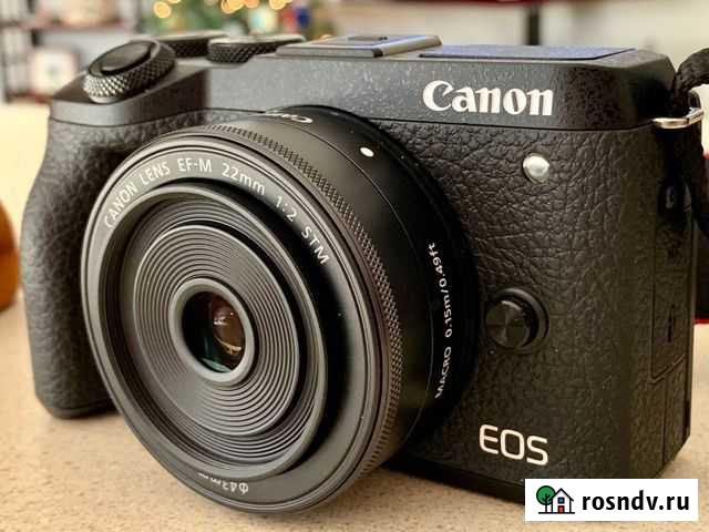 Canon eos m6 mark ii с обьективом 22mm F2 Геленджик - изображение 1