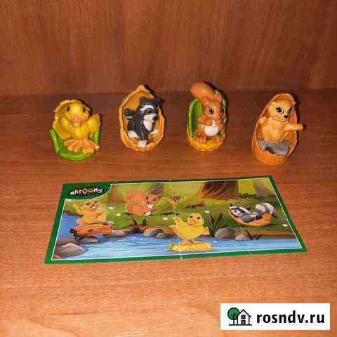 Серия киндер животные у ручья 2016 Красноярск