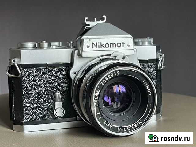 Фотоаппарат Nikon Nikomat + Nikkor 50 f2 + чехол Петрозаводск - изображение 1