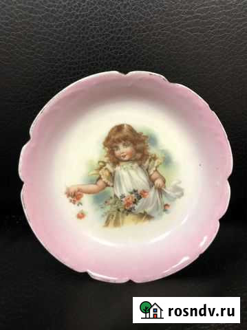 Старинная тарелочка Боровичи - изображение 1