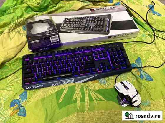 Мышь, клавиатура Mad Catz, Razer Тула