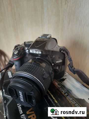 Зеркальный фотоаппарат nikon d5200 Челябинск - изображение 1