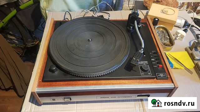 Проигрыватель винила на базе Вега 106 Самара - изображение 1