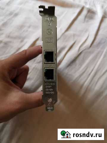 Сетевая карта HP 1Gb на два порта Переславль-Залесский - изображение 1