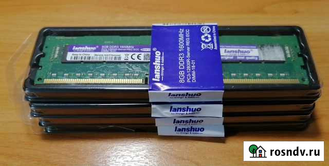 DDR3 1600MHz PC3-12800R-Server-REG ECC dimm-18-01 Томск - изображение 1