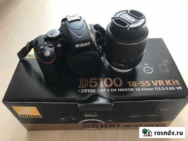 Зеркальный фотоаппарат Nikon D5100 Томск - изображение 1