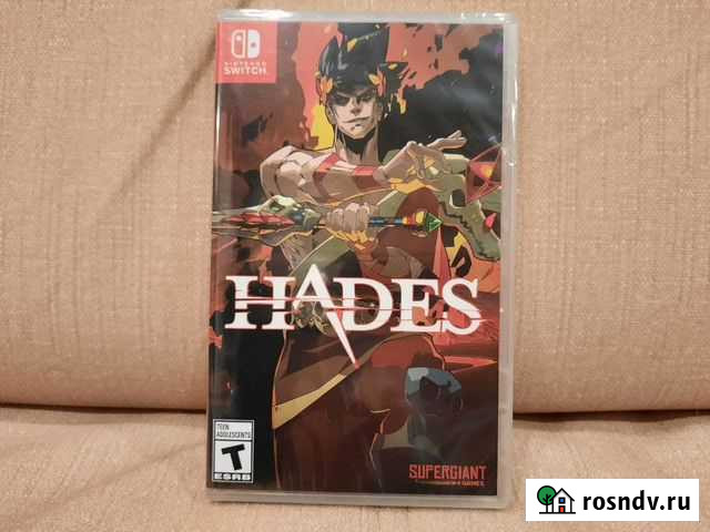 Hades для Nintendo Switch (новая, в пленке) Мурино - изображение 1