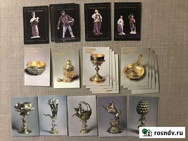 Календарики искусство, картины, православие 60 шт Луга - изображение 1