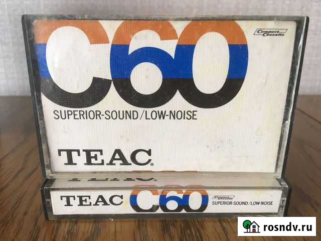 Аудиокассеты редкие Teac С60 Low Noise Курган - изображение 1