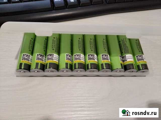 Аккумулятор LiitoKala 18650 Li-ion 3.7В 10 штук Казань - изображение 1