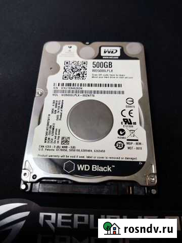 Жесткий диск Wd black 500gb Туапсе - изображение 1