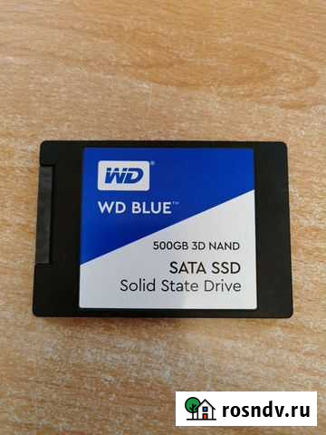 Жесткий диск SSD WD Blue 500Gb WDS500G2B0A Смоленск - изображение 1