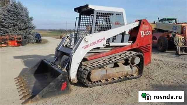 Услуги гусеничного мини-погрузчика Takeuchi TL150 Брянск - изображение 1