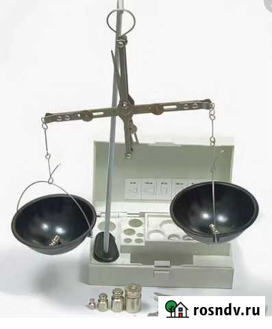 Весы бытовые с комплектом гирь Гатчина - изображение 1