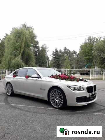 Прокат авто на свадьбу BMW 7 серии F01 Зеленокумск - изображение 1