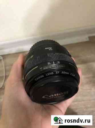Объектив canon 50mm Иркутск