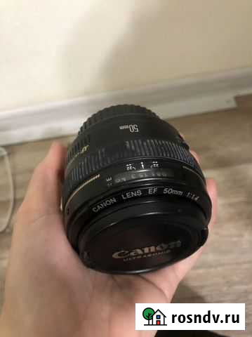 Объектив canon 50mm Иркутск - изображение 1