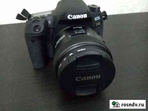 Зеркальный фотоаппарат canon 77D Тихорецк