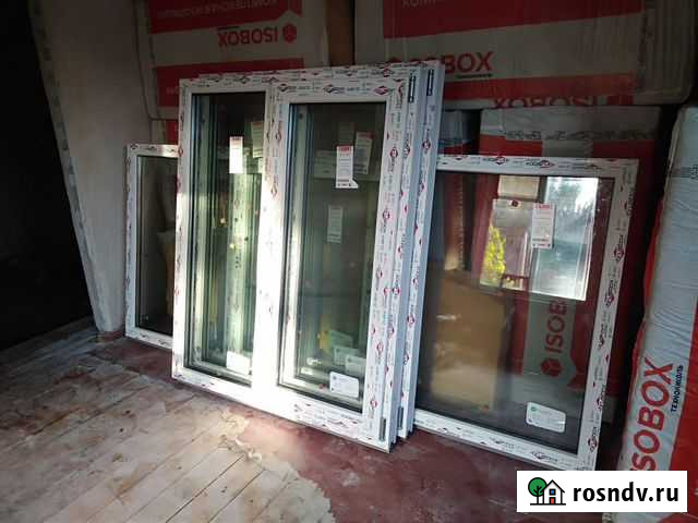 Двухстворчатое окно пвх на складе Тучково - изображение 1
