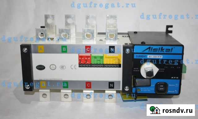 Рубильник реверсивный SKT1-250A/4P/M1 Aisikai Красногорск - изображение 1