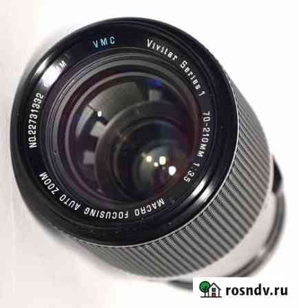 Объектив Vivitar 70-210/3.5 универсал крепление Воронеж