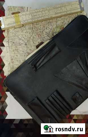 Портфель штурмана ввс СССР со вкладышем Каменка - изображение 1