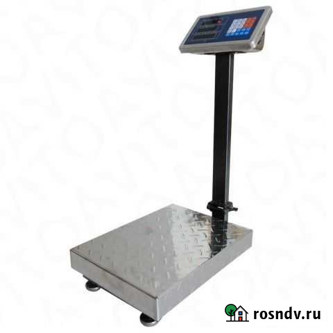 Весы 300кг усиленная платф Новые с гарантией Муром - изображение 1