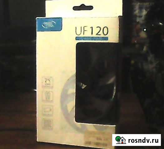 Вентилятор DeepCool UF120 Системного Блока Корпуса Сокол - изображение 1