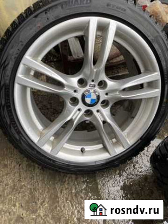 Оригинальный диски bmw 4 420d xDrive + новая резин Новосибирск - изображение 1