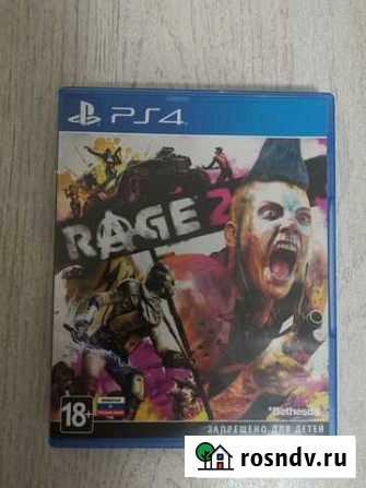 Rage 2 + Outriders (Рус)(PS4) б/у Красногорск - изображение 1