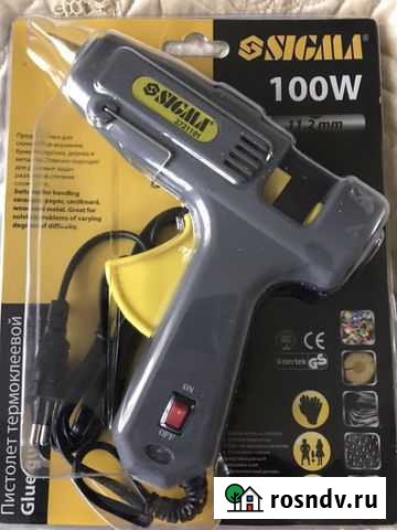Термо-клеевой пистолет Sigma-100w Назрань - изображение 1