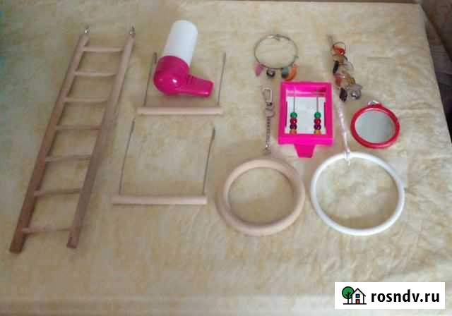 Товары, аксессуары для клетки волнистого попугая Ивантеевка - изображение 1