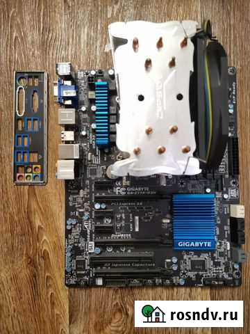 Процессор i7 3770+z77x-d3h+Zalman cnps10X Performa Барнаул - изображение 1