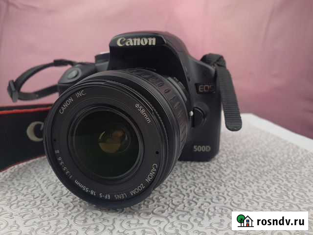 Зеркальная камера Canon 500D Новороссийск - изображение 1