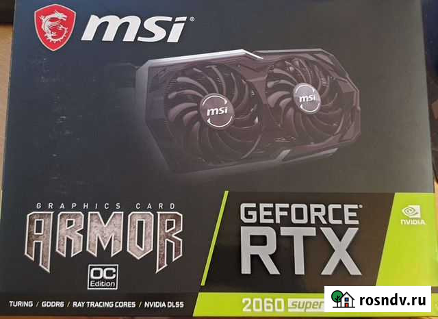 Видеокарта RTX 2060 super Armor Пермь - изображение 1