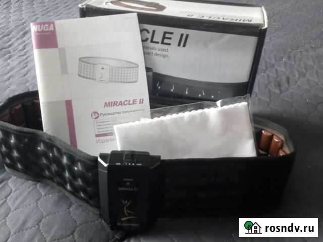 Пояс из турмания массажёр электрический miracle ll Чехов - изображение 1