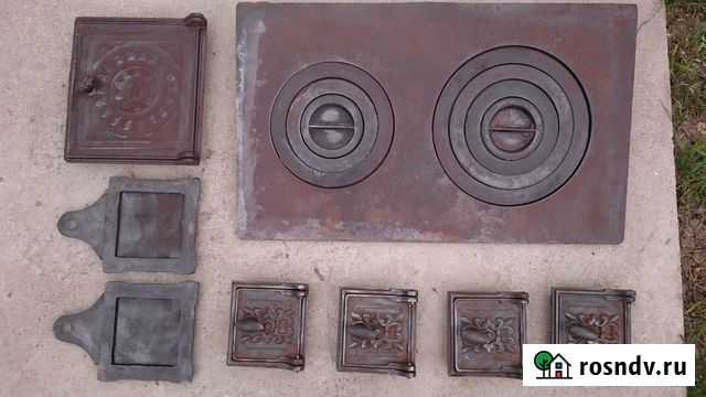 Плита для печи, дверца топки печи, лючки, задвижки Череповец - изображение 1
