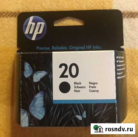 Картридж HP 20 black Истра - изображение 1