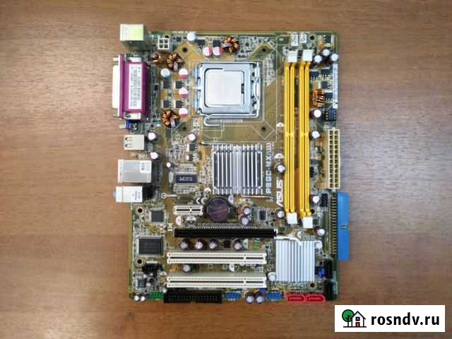 Комплект s775 asus P5GC-MX/GBL + Intel Pentium 4 Березники - изображение 1