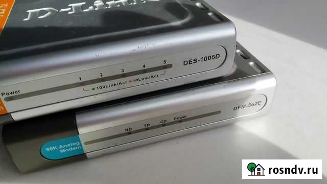 Модем d-link DFM-562E и коммуникатор D link DES-10 Ялта - изображение 1