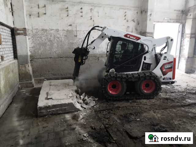 Аренда гидромолот мини-погрузчик Bobcat Тверь - изображение 1