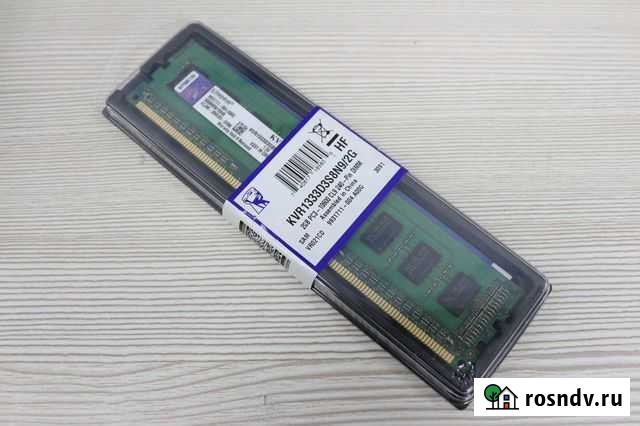 Оперативная память для пк 2Gb DDR3 Kingston Новые Уфа - изображение 1