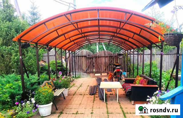 Haвeс из поликарбоната 3,65 х 8,00м Серпухов - изображение 1