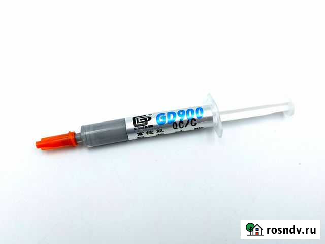 Термопаста GD900 4.8Вт/кв.м., 3гр, шприц Новосибирск - изображение 1