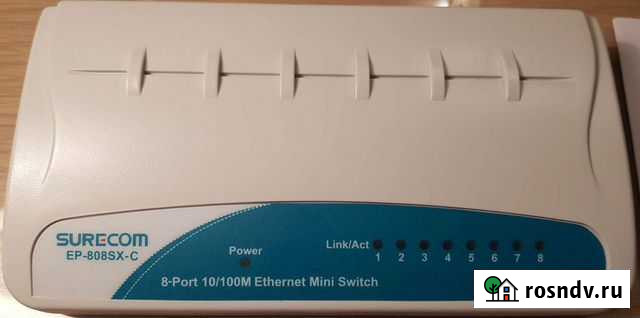Коммутатор (Switch) Ethernet 8 портов Химки - изображение 1